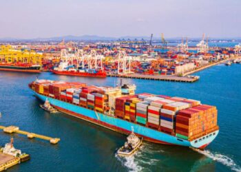 Contêineres com exportações brasileiras destinadas aos EUA