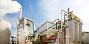 Usina de etanol no Brasil, símbolo da expansão do setor