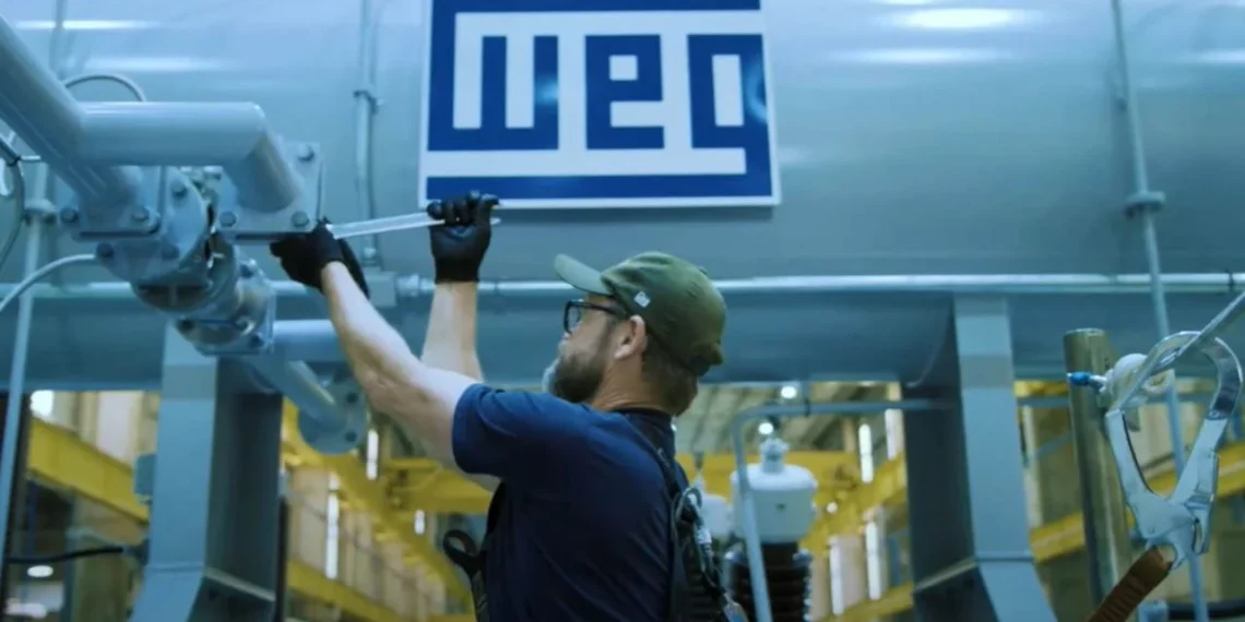 WEG (WEGE3) 4T25: lucro recua e receita cai
