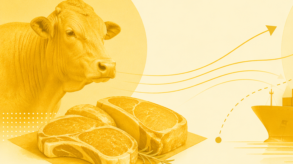 China amplia importações de carne bovina
